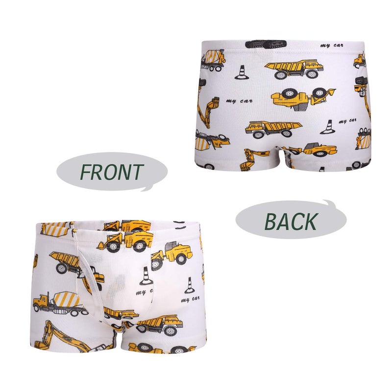 Taxzode Children's underwear, underwear, not worn out; Children's underwear; Boys' underwear; Boys' underwear; Cotton underwear, small boys underwear size 2-3T 3-4T 4-5T 5-6years 7-8years 6-Pack 2-3 years - Image 5